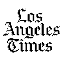LA Times White logo